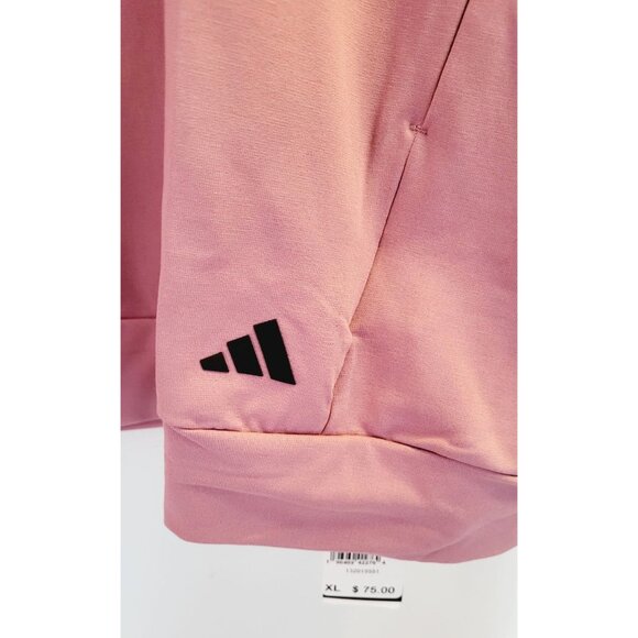 NWT Adidas Yoga Training Pink Hooded Sweatshirt - Size XL - Picture 6 of 7